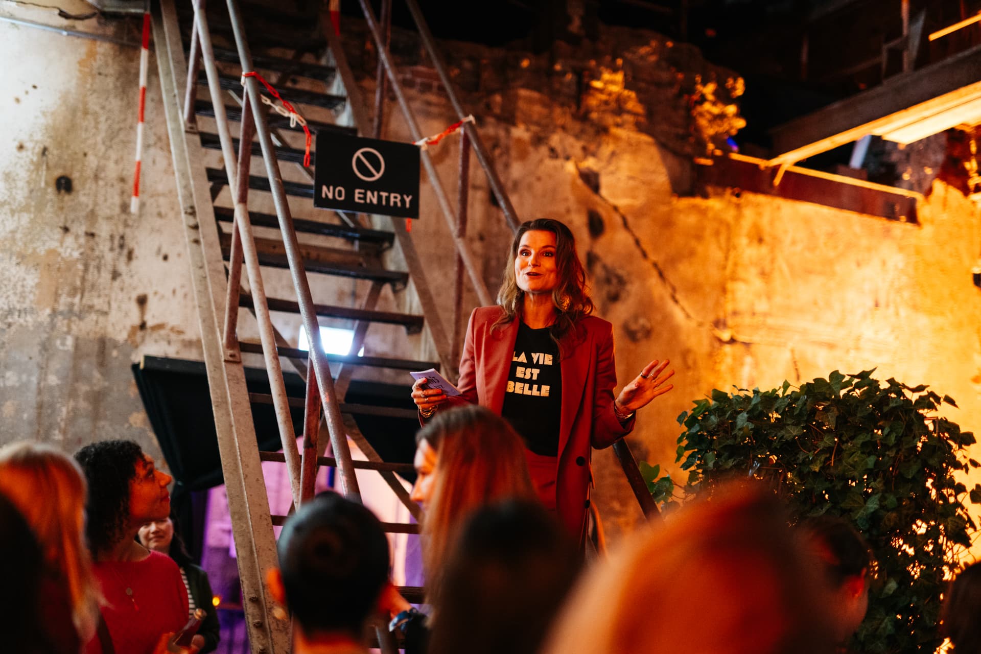 Attendee meetups at Bitcoin Amsterdam